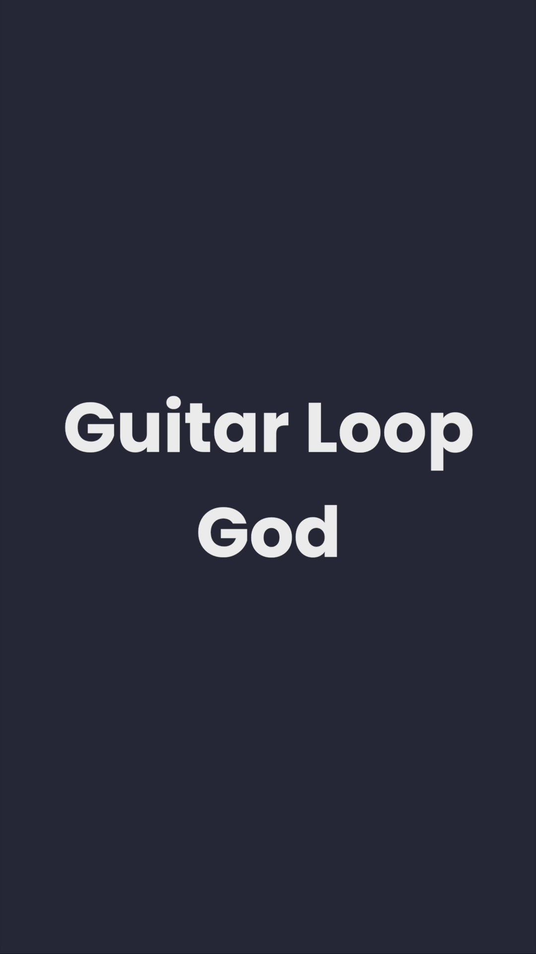 Guitar Loop God